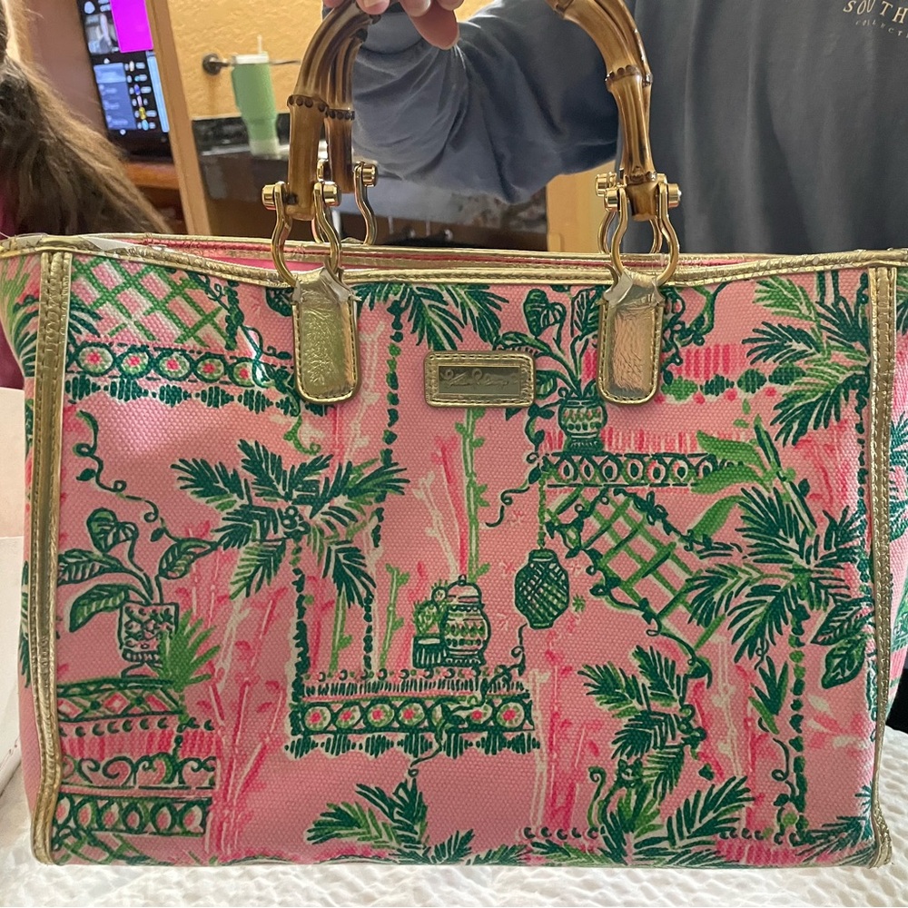 Lilly Pulitzer Greydon Canvas Tote